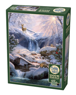 Pussel Mystic Falls på vinter 1000 bitar