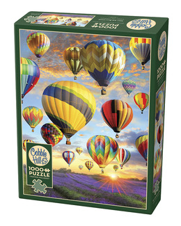 Puslespill Luftballong 1000 biter Strikking, pynt, garn og strikkeoppskrifter