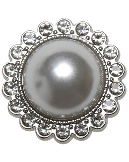 Knapp 21 mm Diamant pärla 4-pack