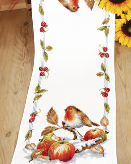 Broderikit Löpare Vinteräpplen