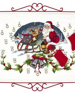 Broderikit Kalender Julaftonskväll