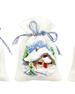 Doftpåsar Vintermotiv 3-pack