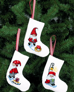 Julstrumpor Nissejobb 3-pack