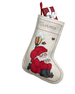 Julstrumpa I lyktans sken