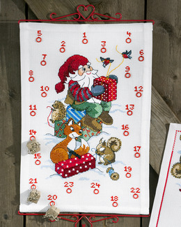 Broderikit Kalender Paketinslagning