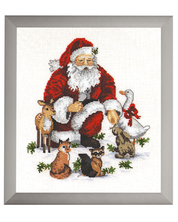 Broderikit Tavla Tomtens gäster