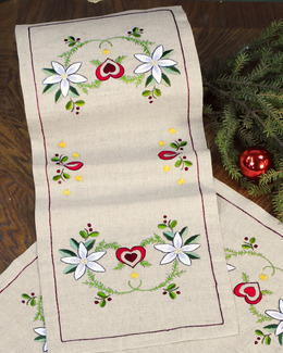 Löpare Vackert julpynt