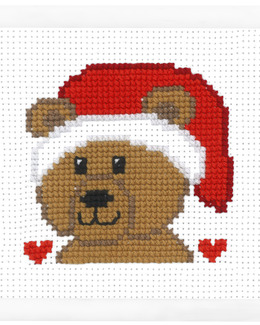 Broderikit Tavla Julbjörn