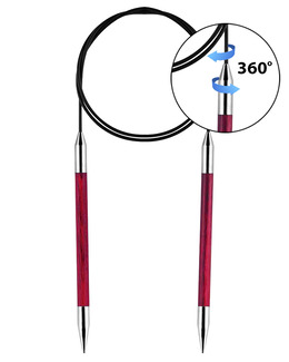 Rundpinne Royale 100 cm Strikking, pynt, garn og strikkeoppskrifter