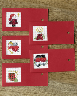 Juletiketter 6-pack