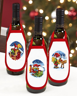Flaskförkläden Juletider