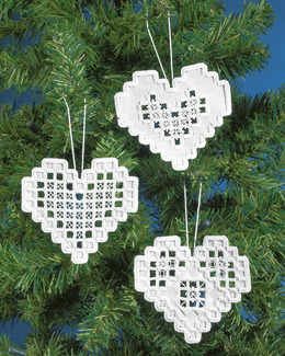 Hardanger Hjärtan 3-pack