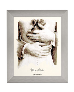 Broderikit Tavla Omfamnad