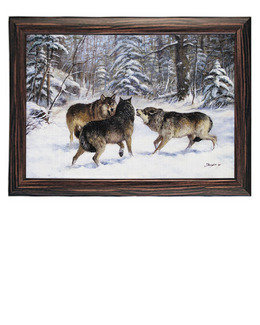 Broderikit Tavla Vargkamp
