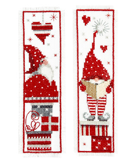 Bokmärken Jultomtar 2-pack