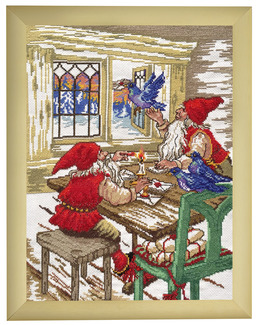 Broderikit Tavla Önskelistor påväg