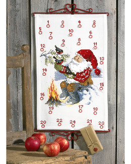 Broderikit Kalender Kära vänner