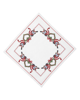 Broderikit Duk Julhjärta