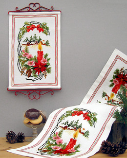 Broderikit Löpare Juleljuset