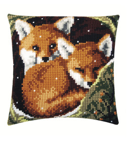 Broderikit Kudde Rävgryt