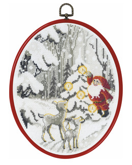 Broderikit Flexitavla Ljuständning