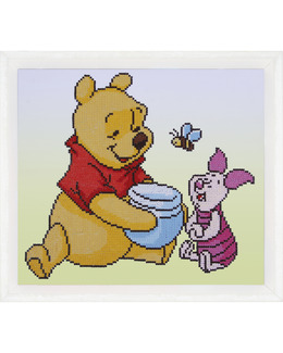Diamond Painting Nalle puh och Nasse