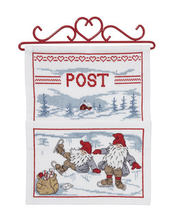 Broderikit Julpost På isen
