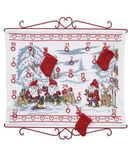Broderikit Kalender Träff i skogen