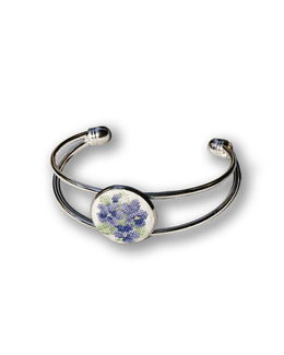 Armband Bukett violer