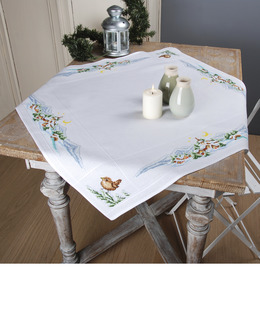 Broderikit Duk Vinterbyn