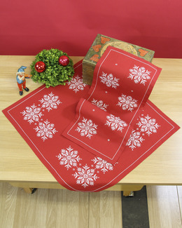 Broderikit Snöflinga