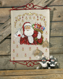 Broderikit Kalender Tomten