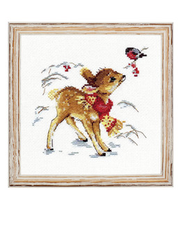 Broderikit Tavla Rådjurskid