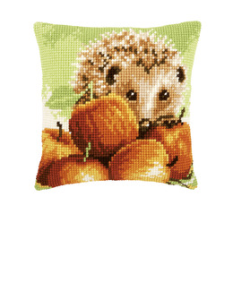 Broderikit Kudde Igelkott