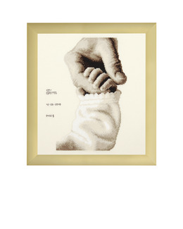 Broderikit Tavla Hand i hand