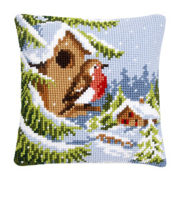 Broderikit Kudde Fågelholk