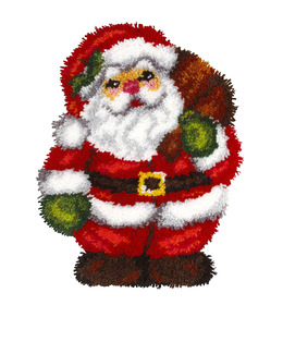 Ryematte Julenissen Strikking, pynt, garn og strikkeoppskrifter
