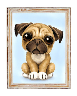 Diamond painting Puppy eyes