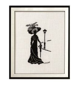 Broderikit Tavla Silhuett 1908