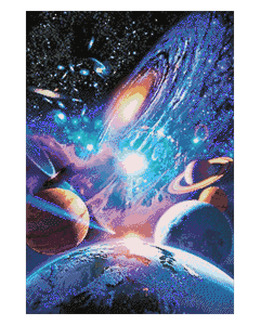 Diamond painting Universum