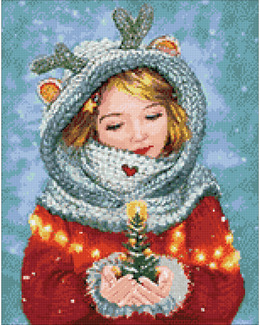 Diamond painting Vinterskönhet