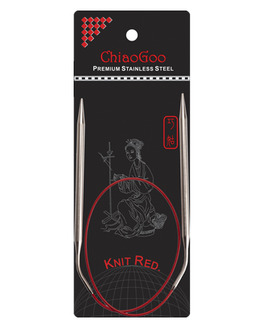 Chiagoo SS Red 60cm Strikking, pynt, garn og strikkeoppskrifter