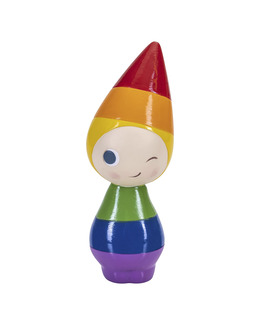 Peggy Blinkande Regnbåge Höjd 11 cm