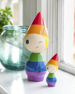 Peggy Blinkande Regnbåge Höjd 25 cm