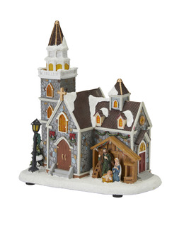 Juldekoration Kyrka & Krubba