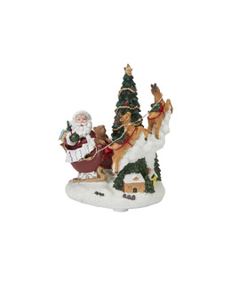 Juldekoration Tomte & Ren