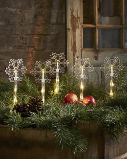 Star Trading LED Dekoration Snöflinga 5-pack