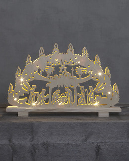 Star Trading LED Adventsljusstake