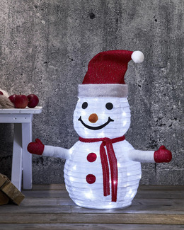Star Trading LED Dekorationsfigur Snögubbe