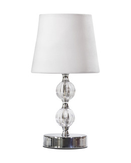 Bordslampa Karin med sammetsskärm